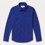 Mens Premium Formal Solid Shirt | SMS07-Royal Blue - Image 2